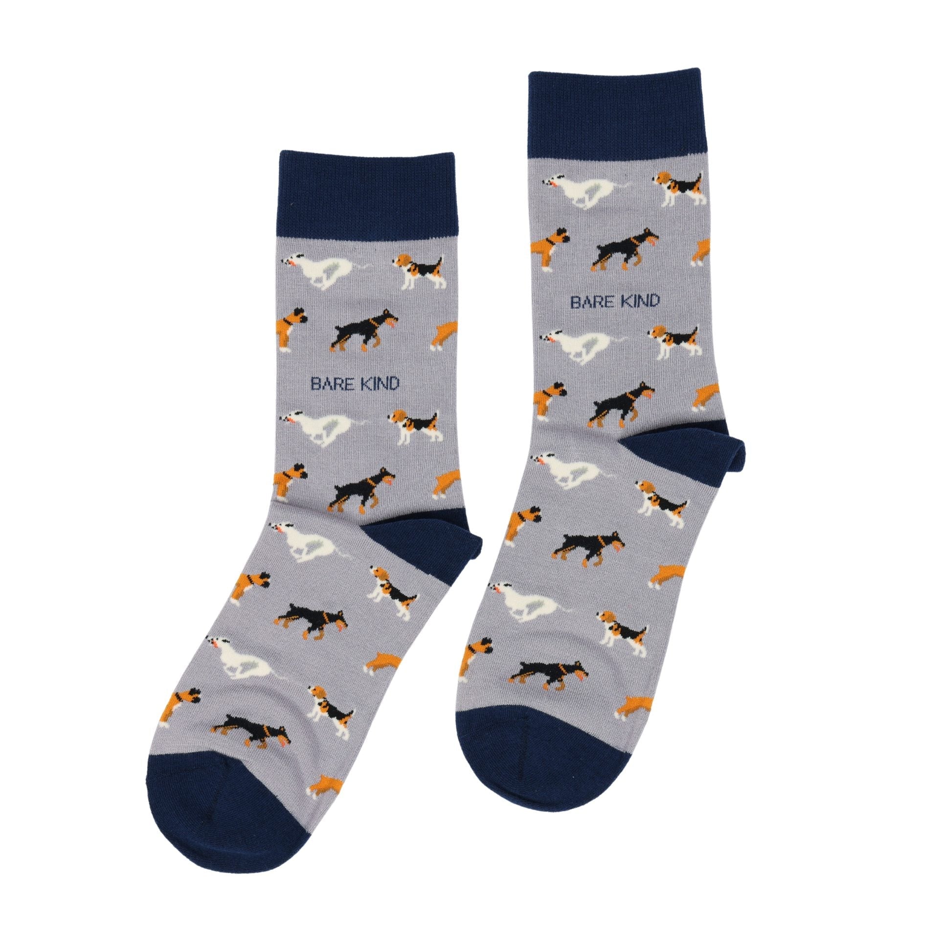 Purple Bamboo Dog Socks
