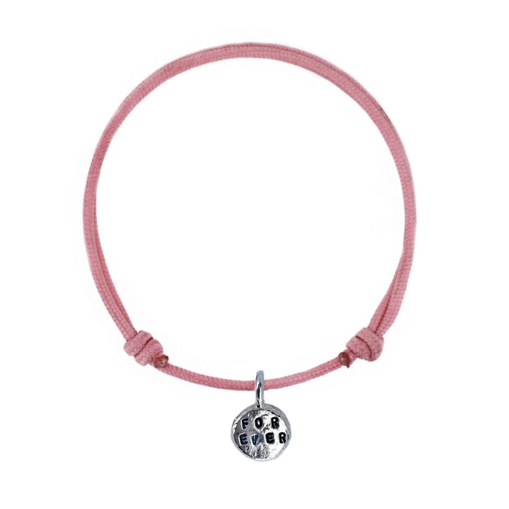 Love Rope Bracelet Handstamped