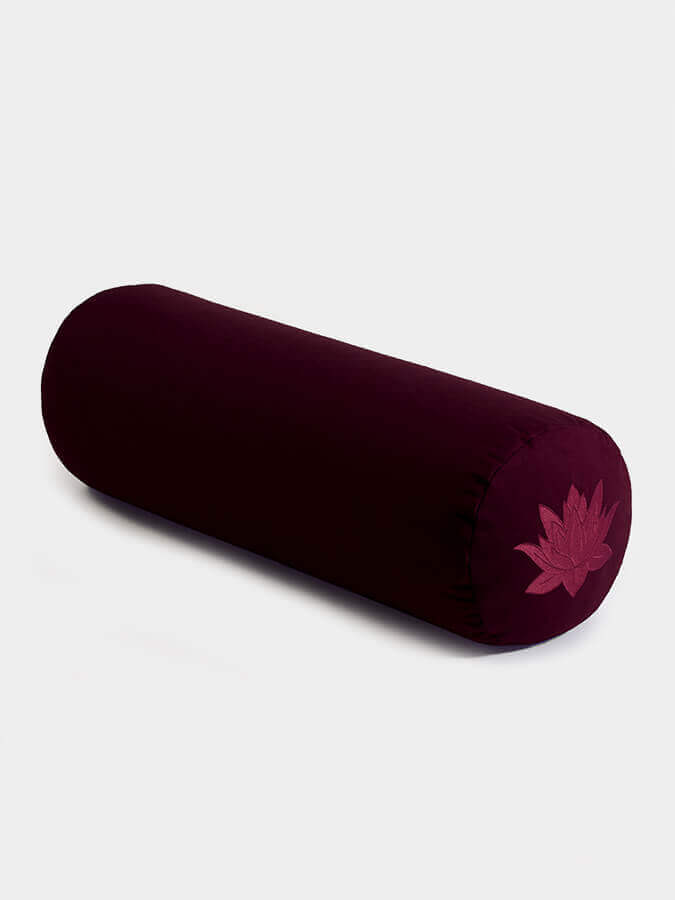 Organic Cotton Buckwheat Lotus Meditation Bolster Cushion