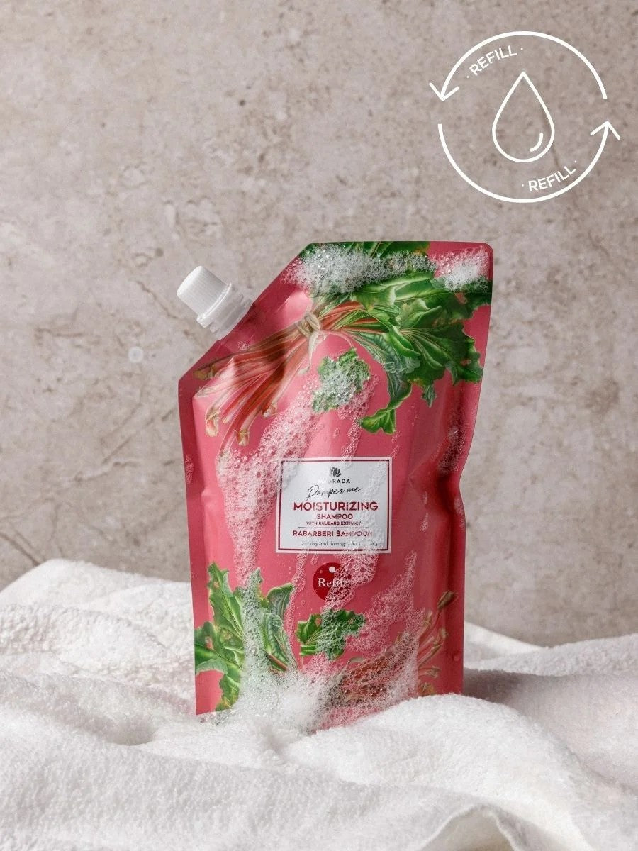 Same shampoo, now in a bigger and more eco-friendly package! by Magrada Organic Cosmetics at www.brixbailey.com