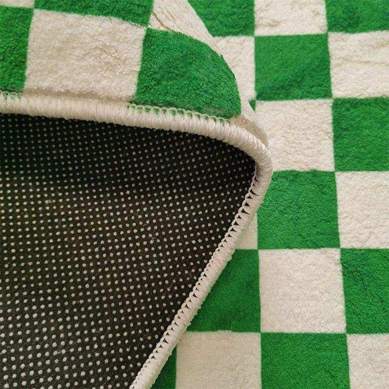 Retro Checkerboard Rug in 7 Colours