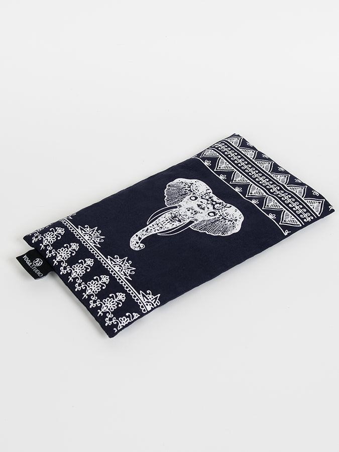 Organic Cotton Lavender Scented Eye Pillow with Linseed Fill