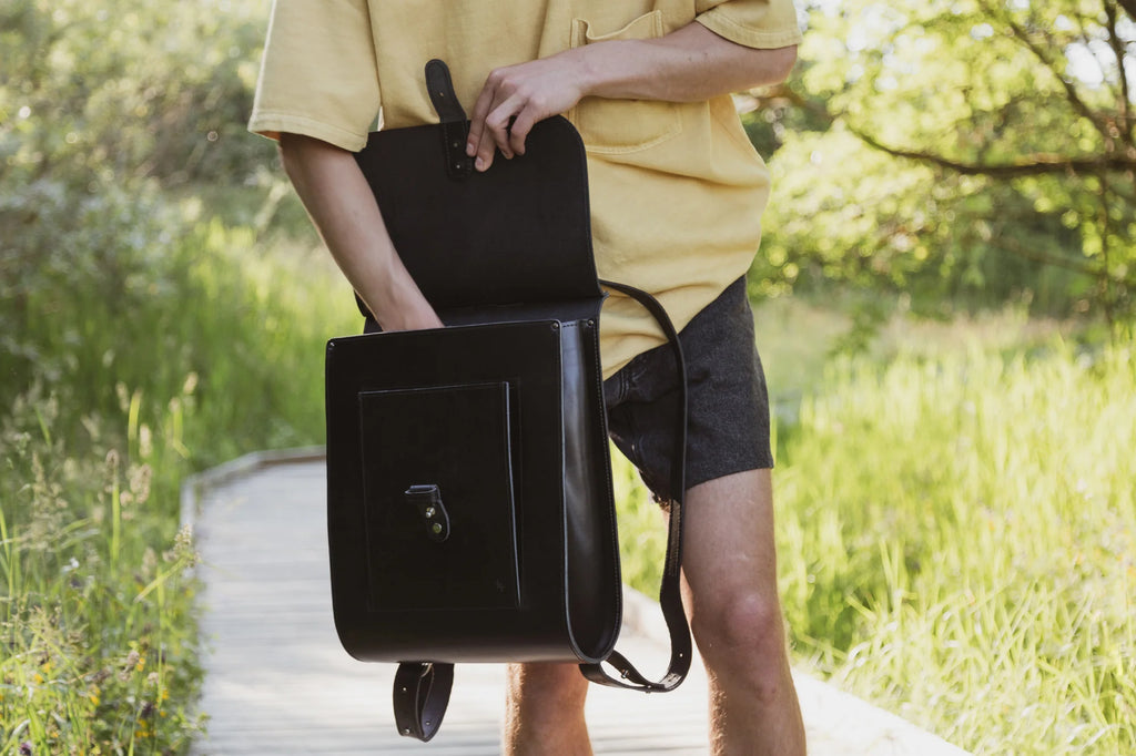 Versatile Tuscan Leather Rucksack – Elegant & Functional by Craftory at brixbailey.com