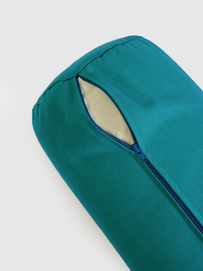 Organic Cotton Buckwheat Lotus Meditation Bolster Cushion