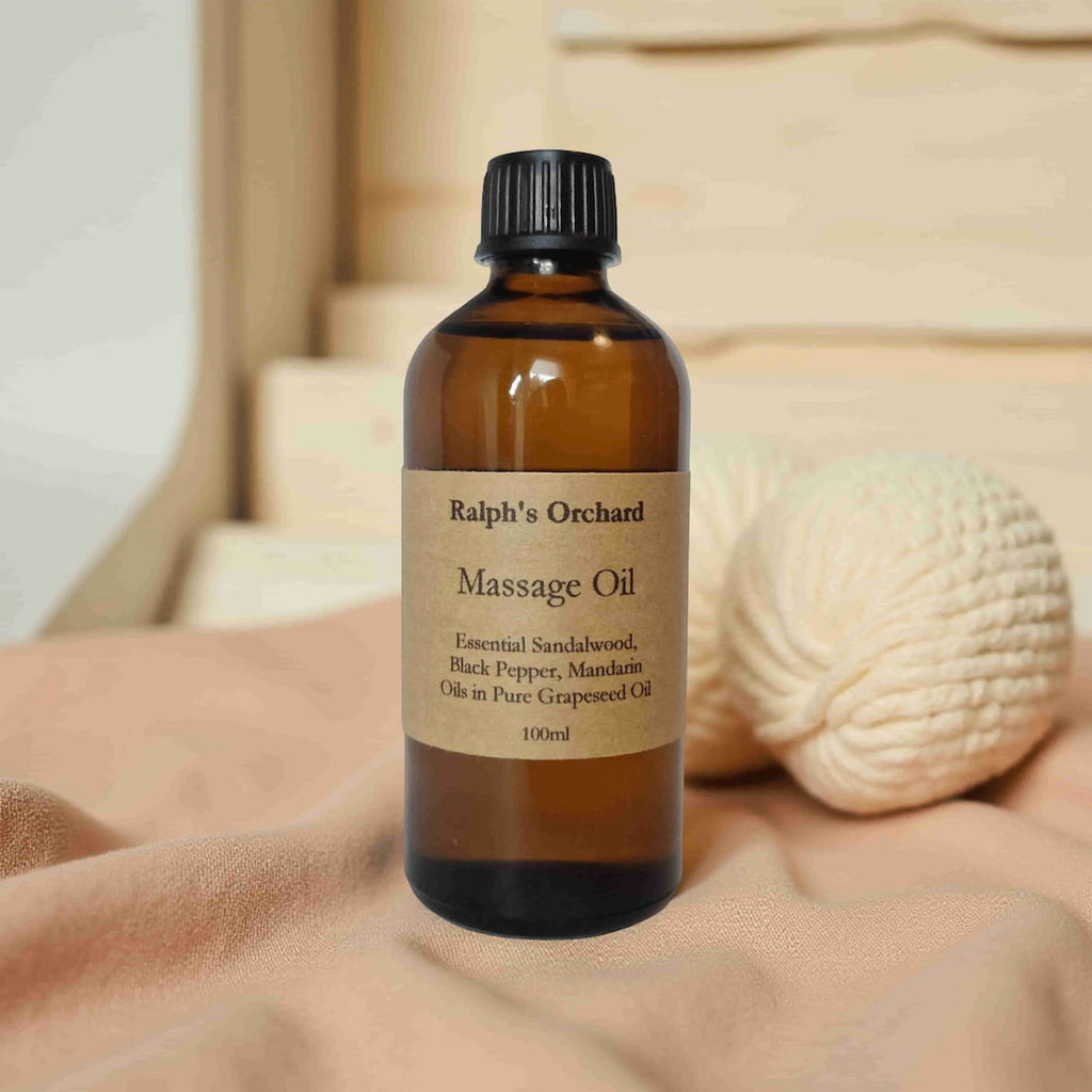 All Natural Massage Oil with Essential Oils