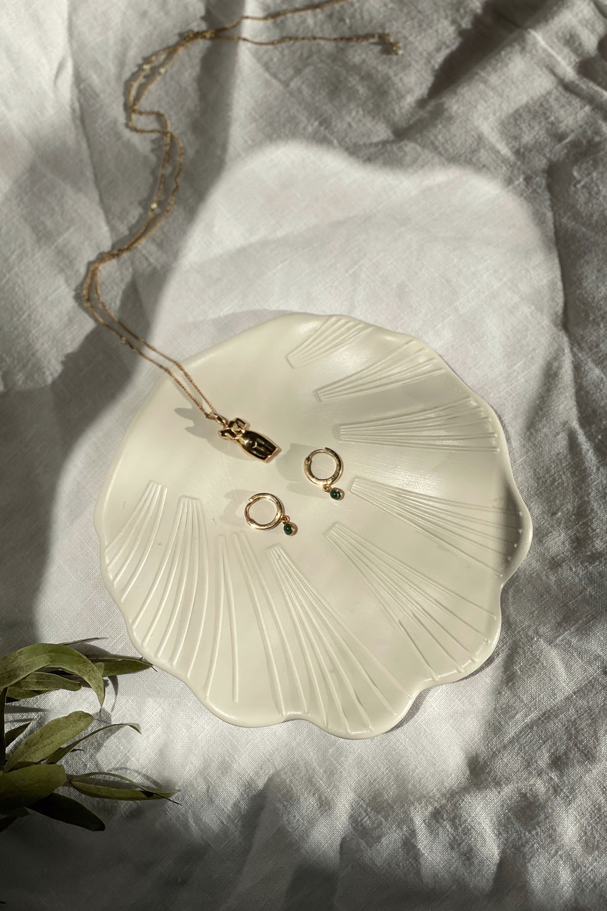 Large Scallop Shell Trinket Dish