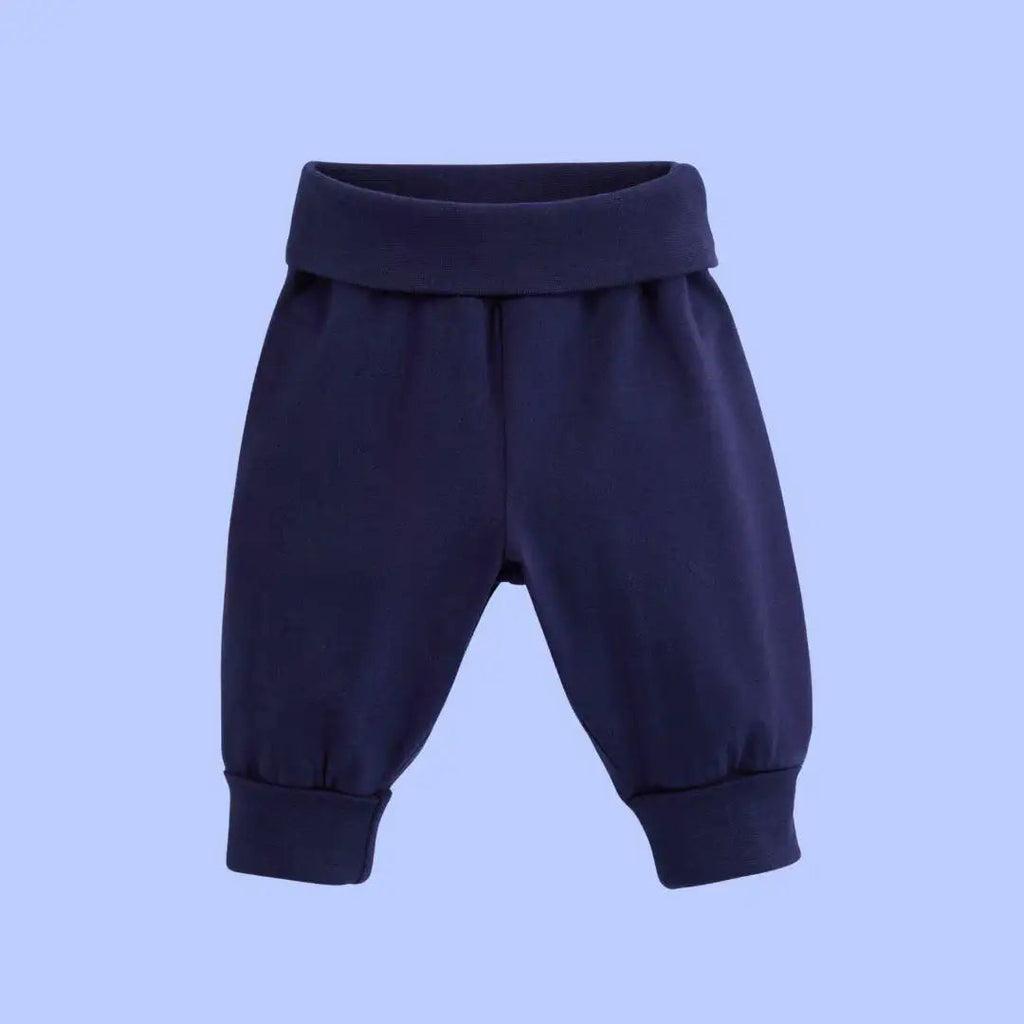 Organic Yoga Pants in Deep Sea Navy