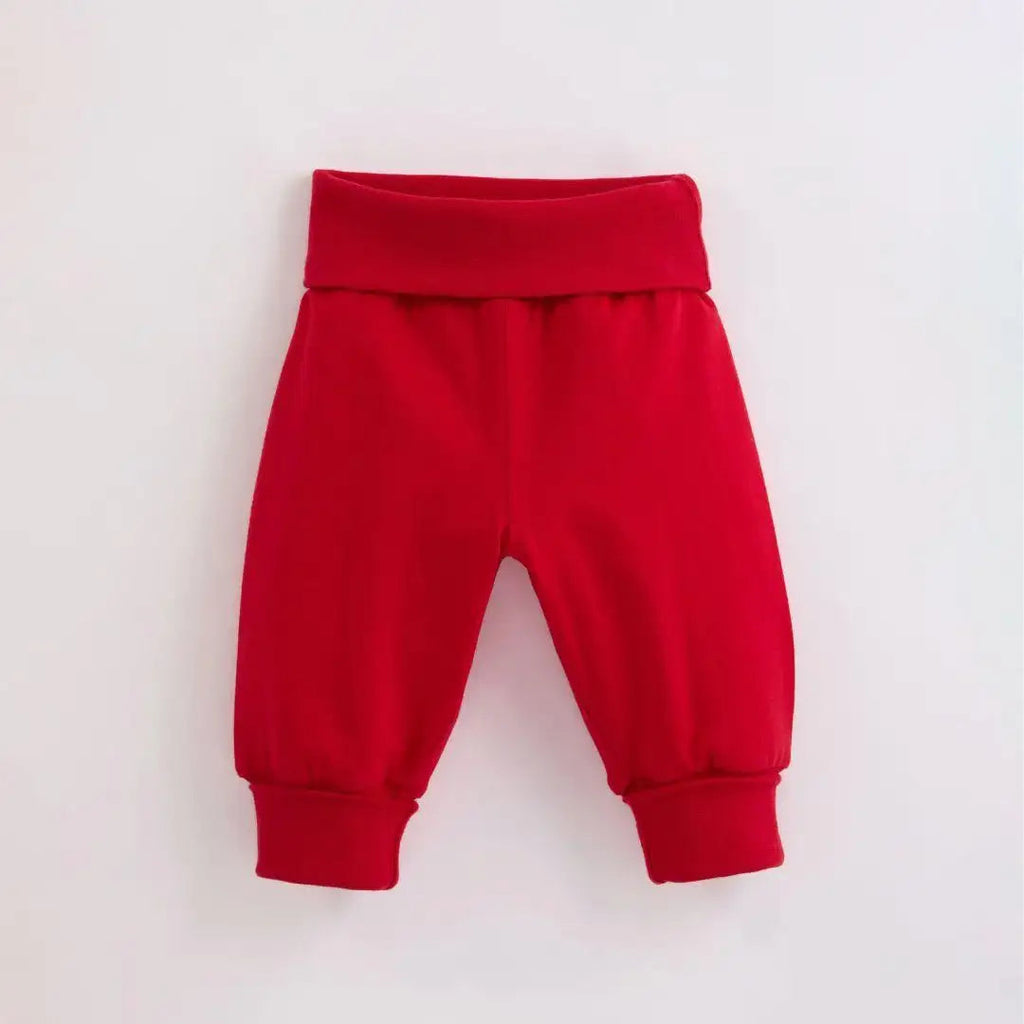 Organic Yoga Pants in Roaring Red