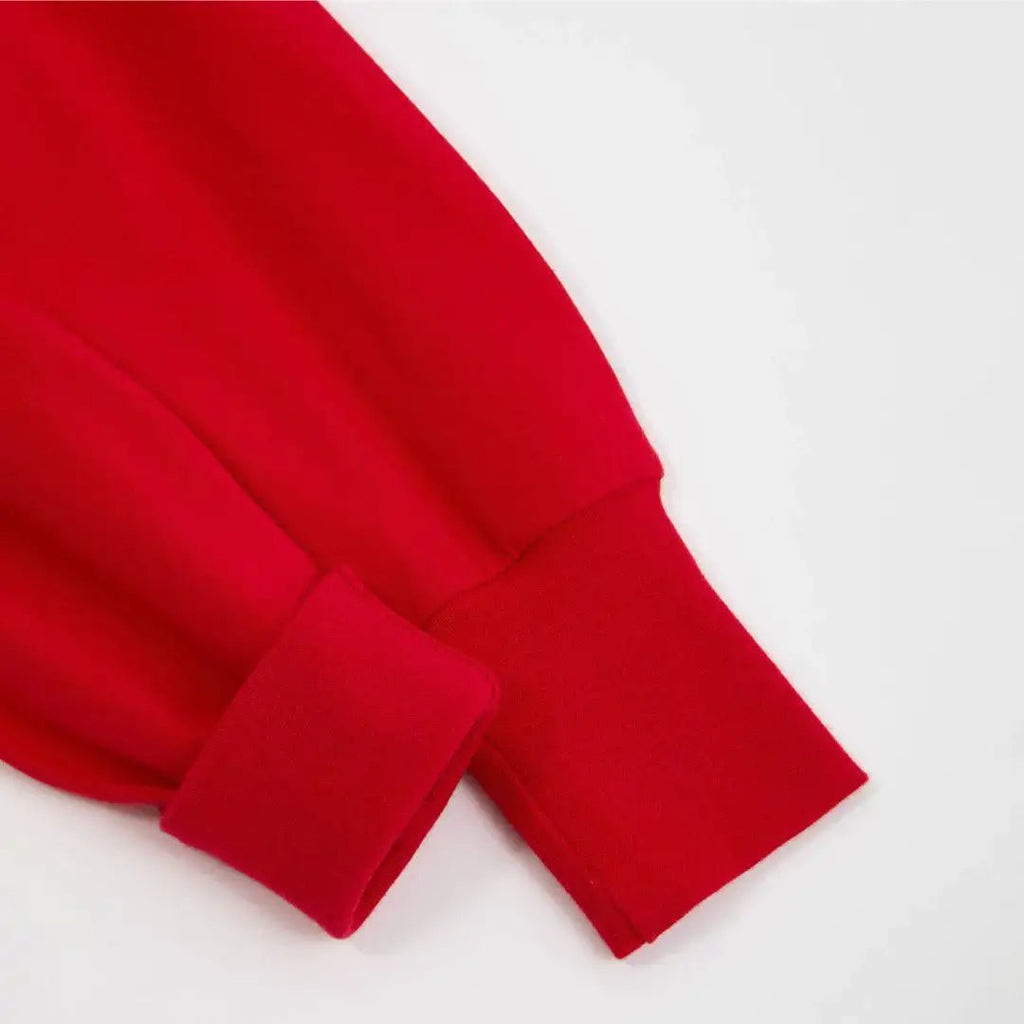 Organic Yoga Pants in Roaring Red