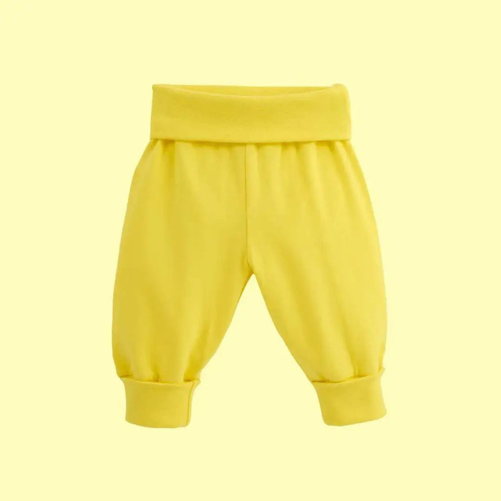 Organic Yoga Pants in Sunshine Yellow