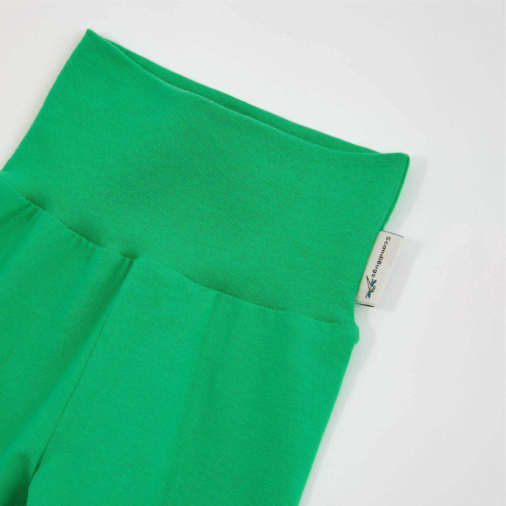 Organic Yoga Pants Tropical Green
