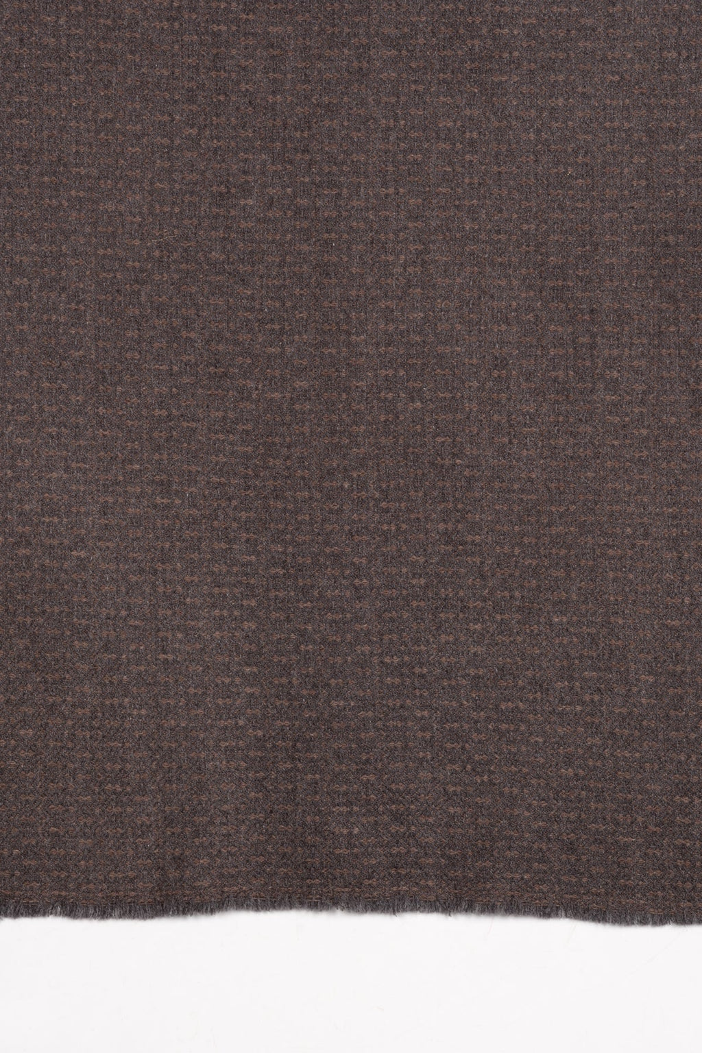 Diamond Weave Cashmere Wool Scarf in Grey Rose Pink