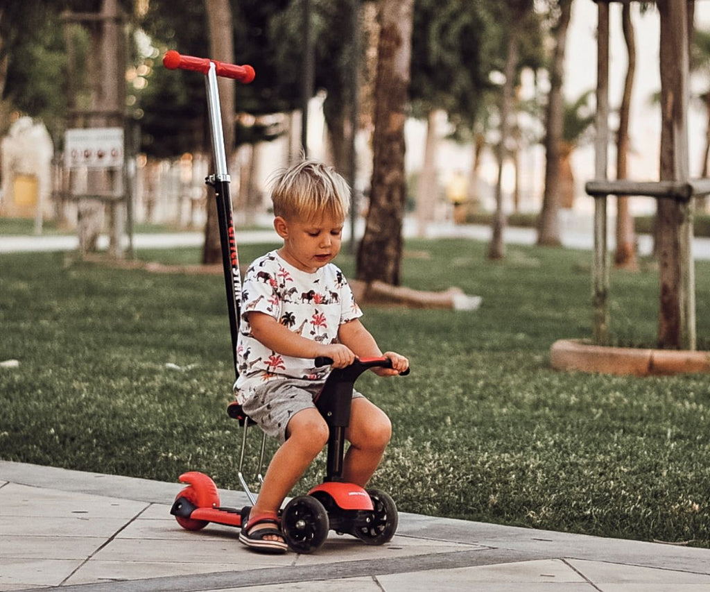 Discover Fun and Adventure with the 3-in-1 Kids' Scooter - Safe, Adaptable & Exciting by Milly Mally at www.brixbailey.com