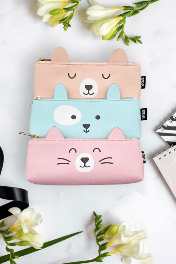 Discover Joy with the Adorable Bear Pencil Case by SEIK at www.brixbailey.com