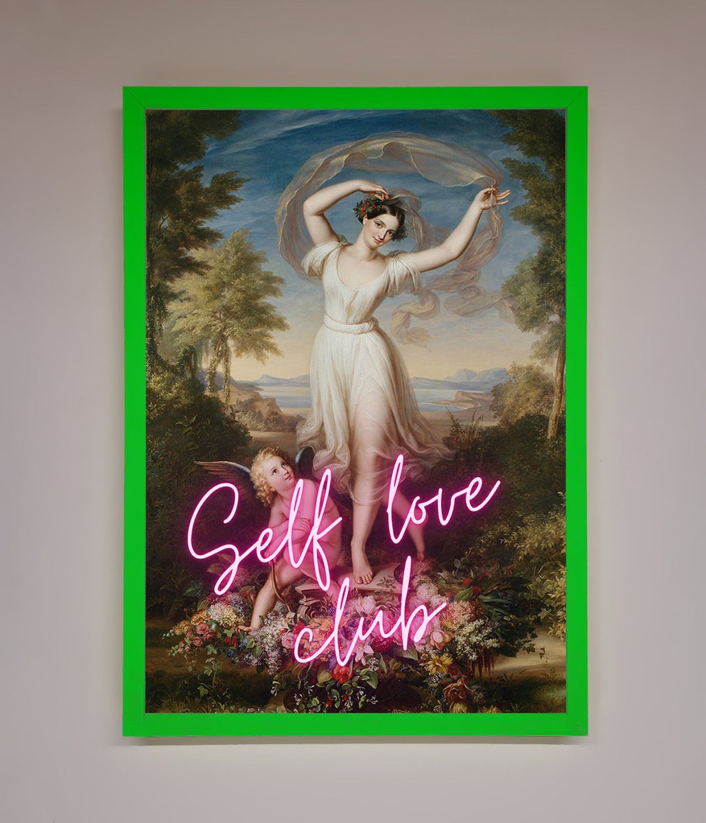 Self Love Club Framed Wall Art