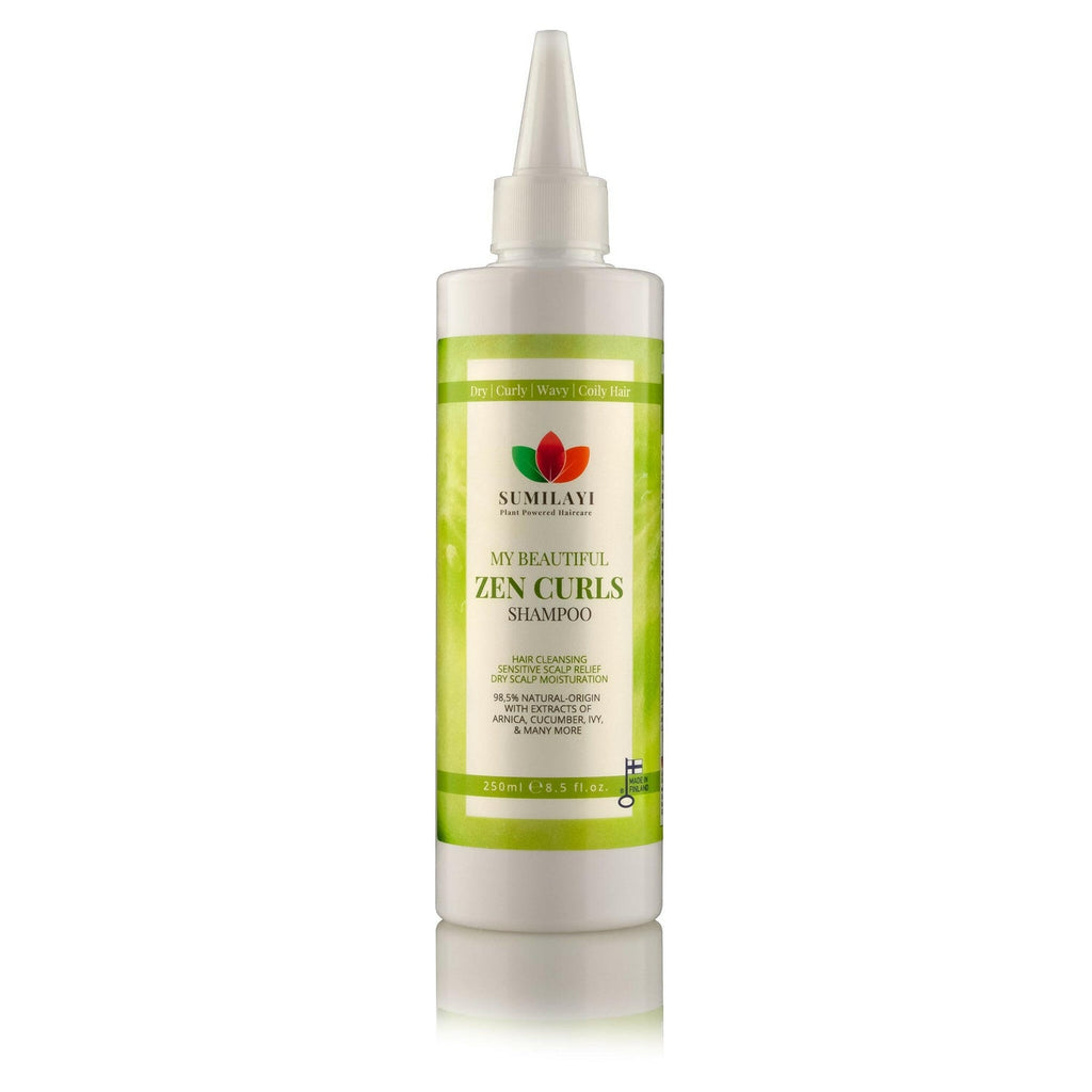 My Beautiful Zen Curls Shampoo – Fragrance-Free & Hydrating by Sumilayi at www.brixbailey.com