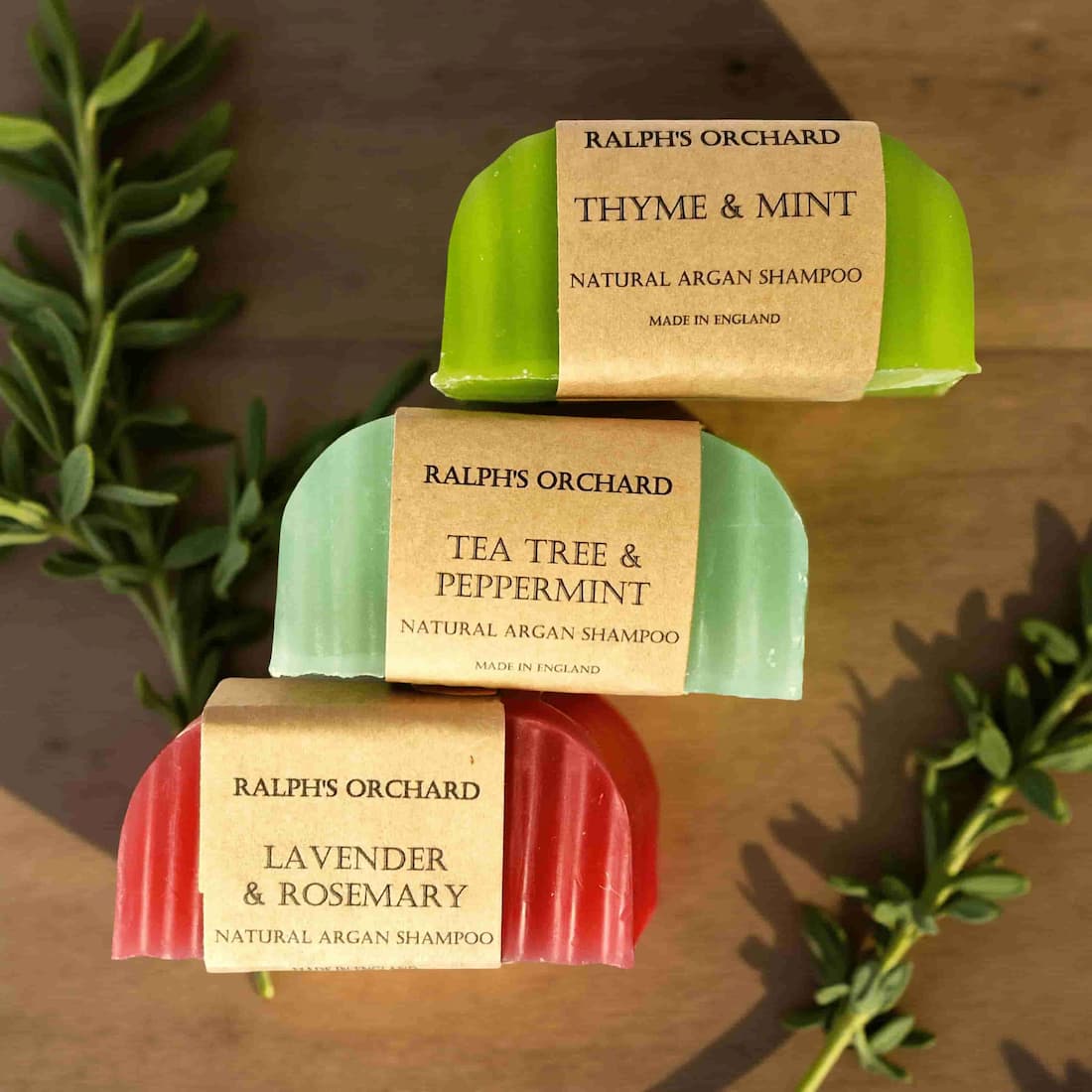 Solid Shampoo Bars with Argan Oil