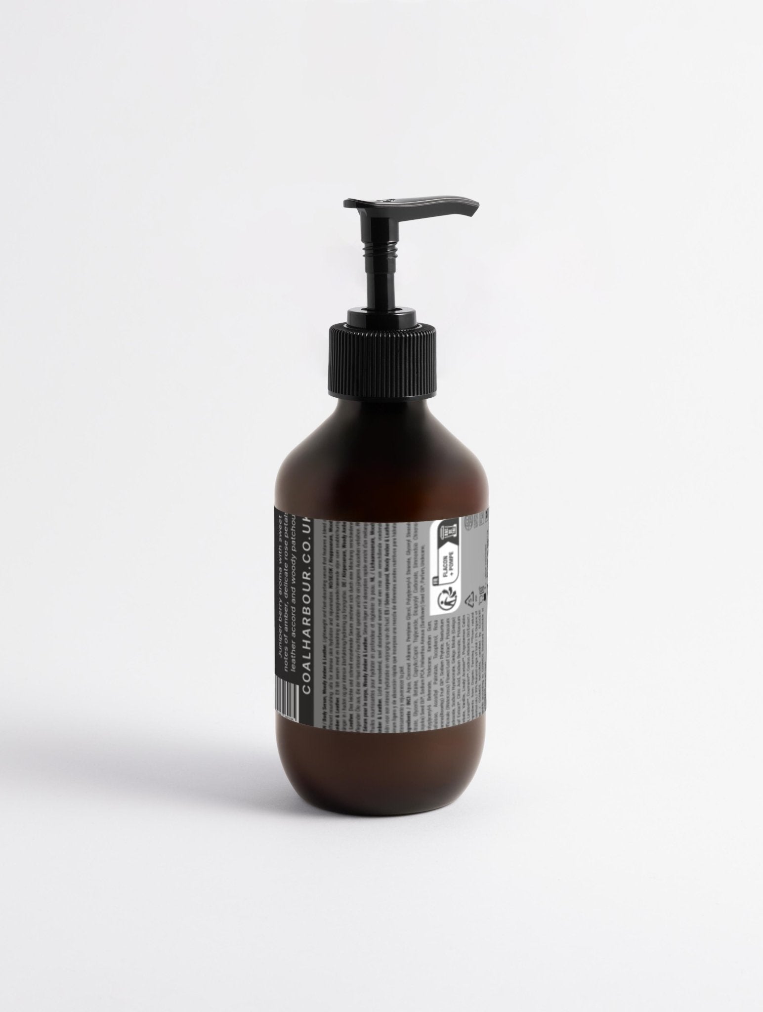 Silk Skin Body Serum in Woody Amber and Leather 270ml