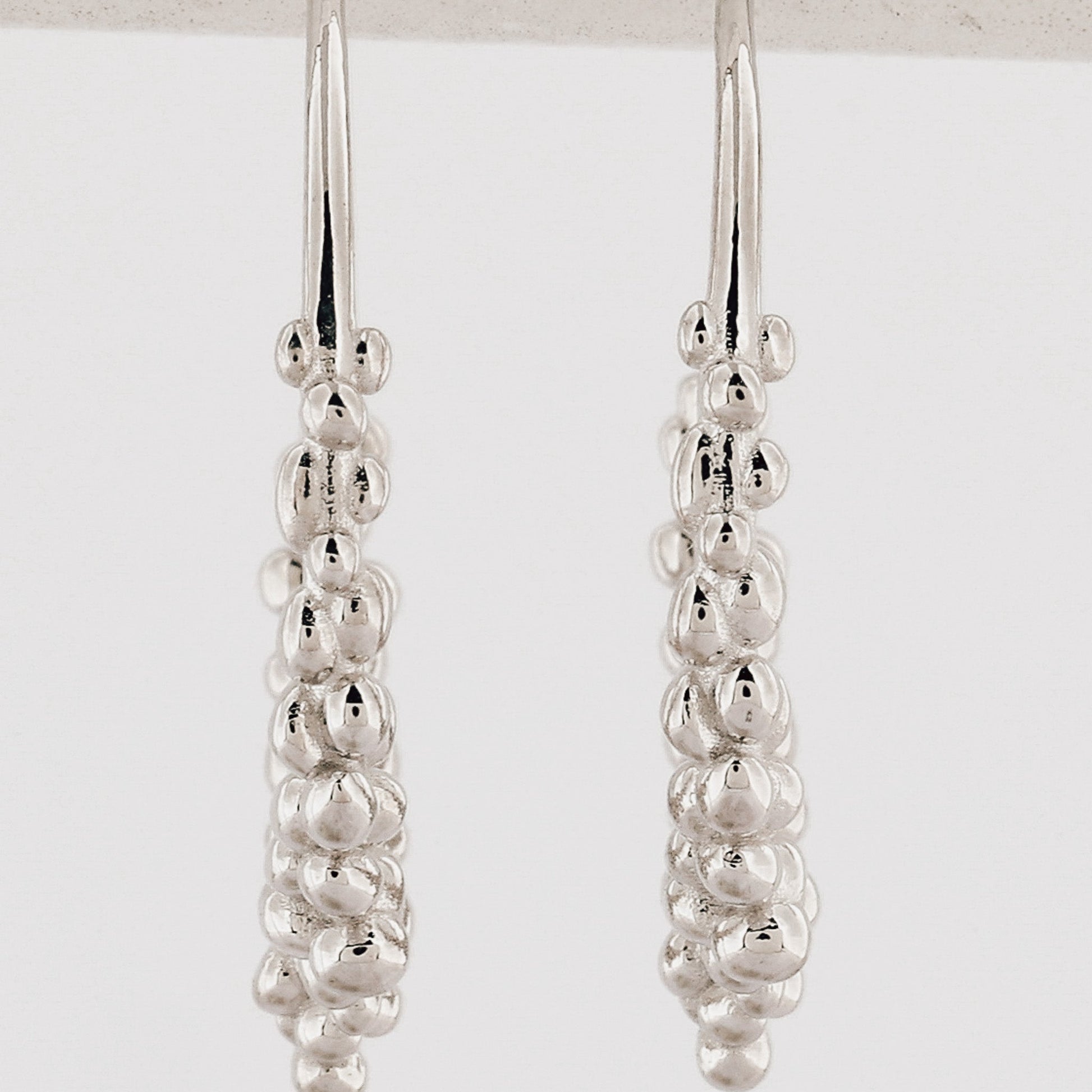 Silver Nyx Hoops