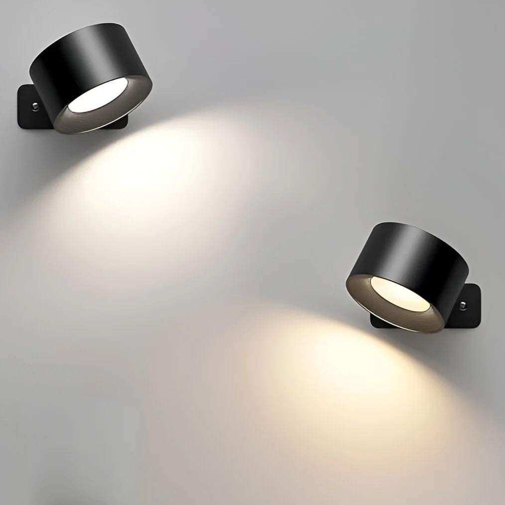 Wall Lamp Cordless Rechargeable Rotating Light