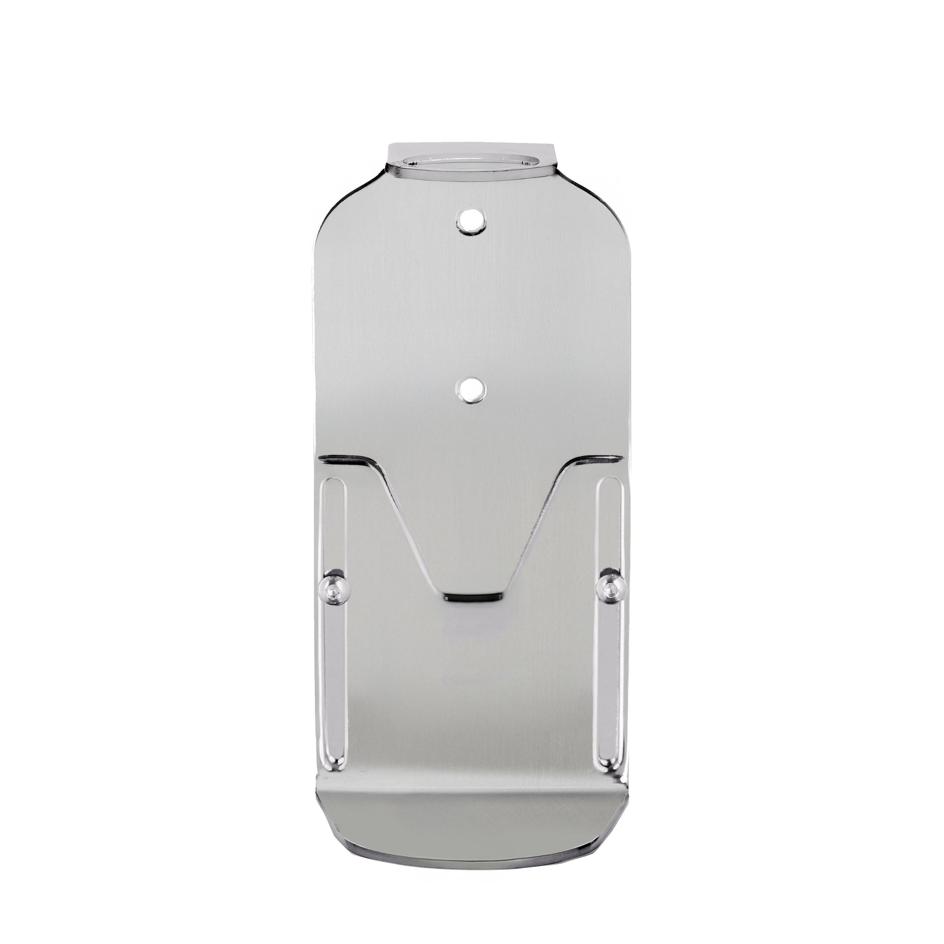 Nickel Single Bottle Holder for Soap Dispensers