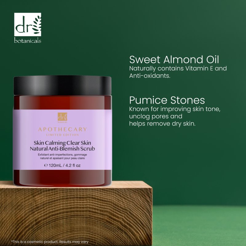 Clear Skin Natural Anti Blemish Scrub 120ml