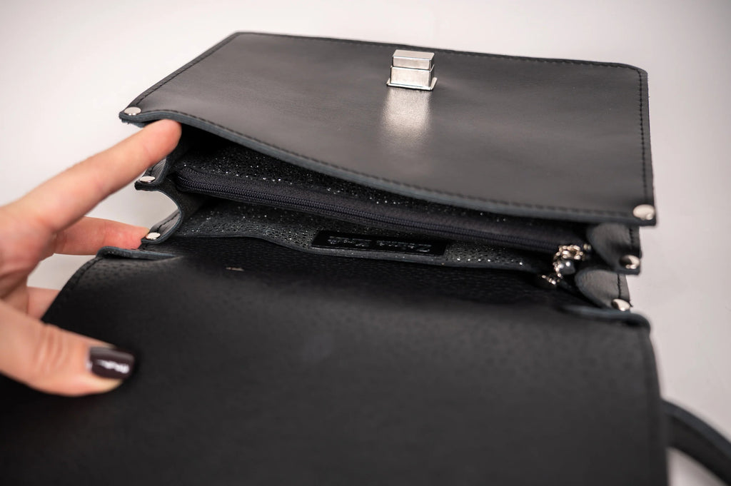 Elegant Everyday Briefcase - Premium Natural Leather, Customizable & Handmade in Latvia by Zelma Kraft at www.brixbailey.com