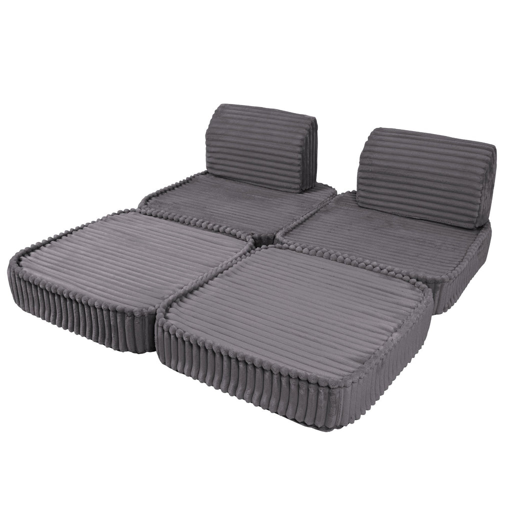 Small Kids Sofa – Compact, Stylish, and Comfortable - Versatile & Child-Safe by MeowBaby at www.brixbailey.com