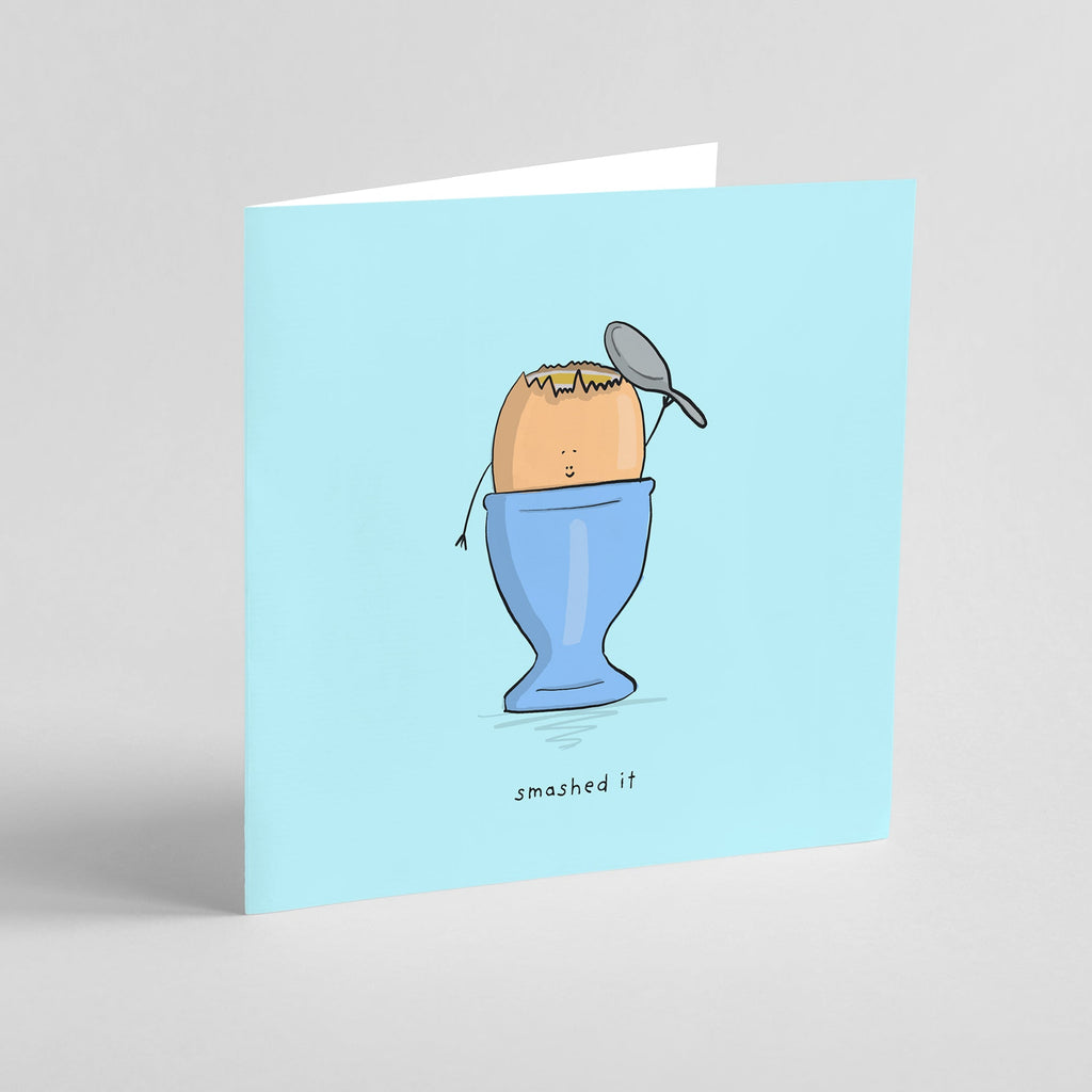 You Smashed It Congratulations Card