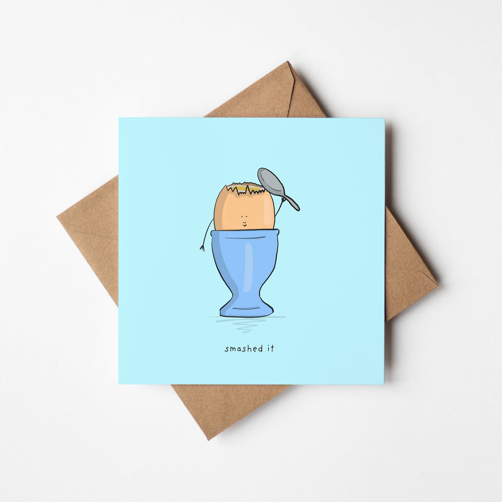 You Smashed It Congratulations Card
