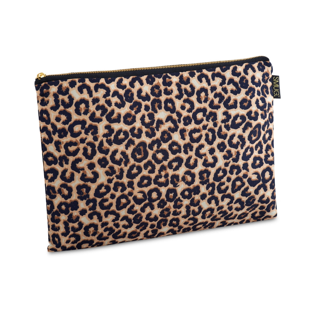 Leopard Print Accessories Bag