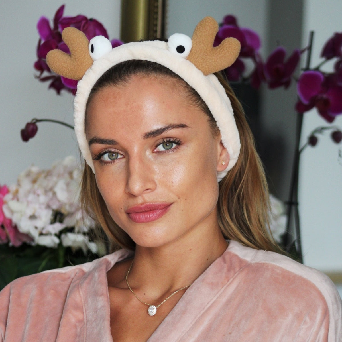 Crab Spa Headband Coral