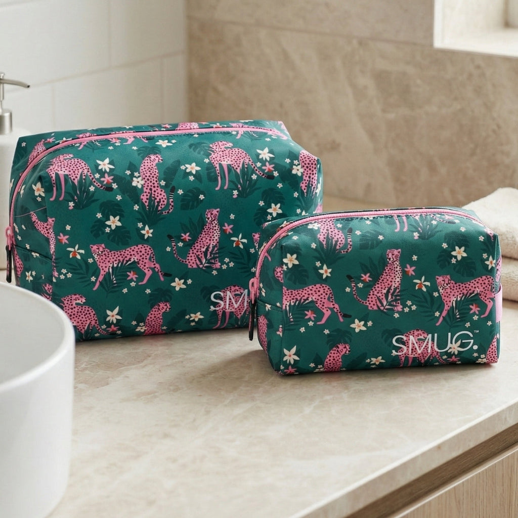 Cheetah Print Toiletry Bag