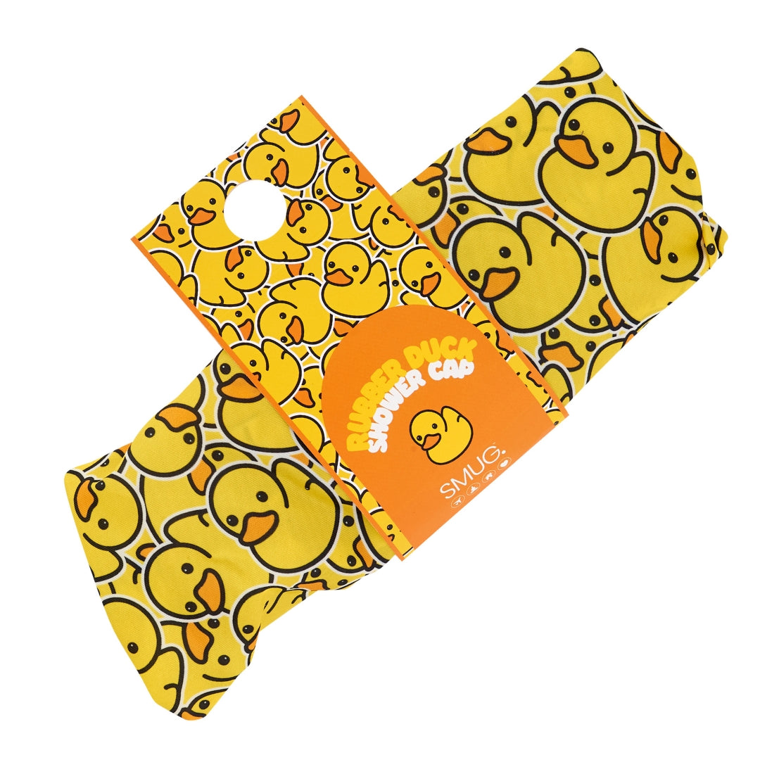 Duck Print Shower Cap
