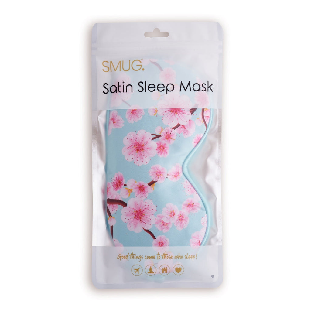 Cherry Blossom Satin Sleep Mask