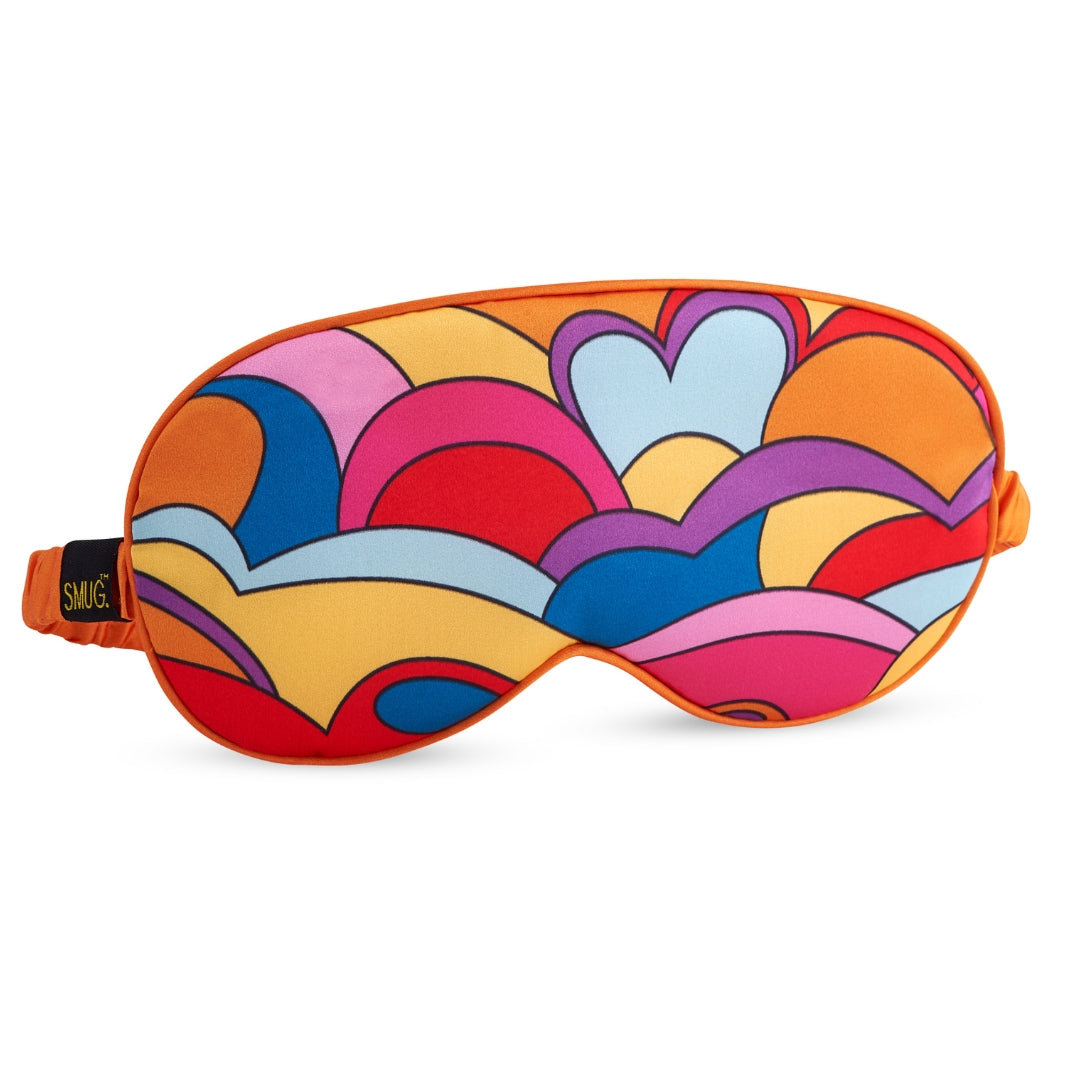 Satin Sleep Mask in Lucy in the Sky Print