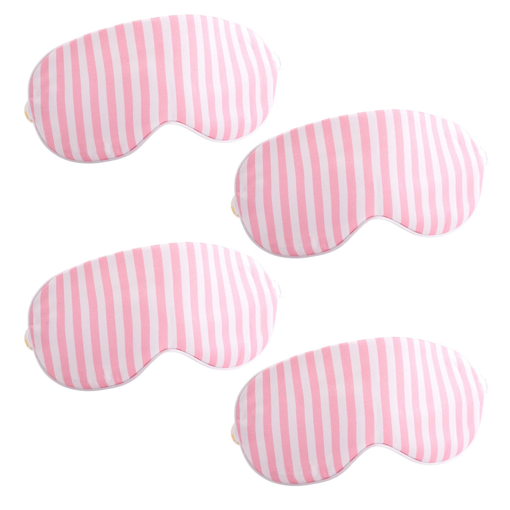 Satin Sleep Mask Multipack Set of 4 Assorted Designs