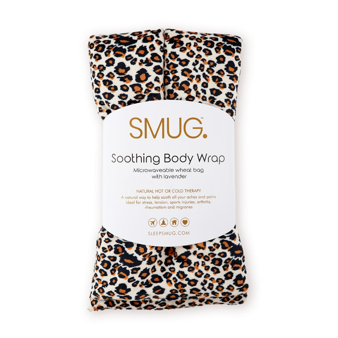 Leopard Print Soothing Body Wrap with Lavender Oil
