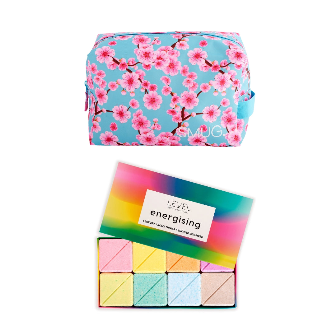 Wake Up Wash Bag Set in Various Prints