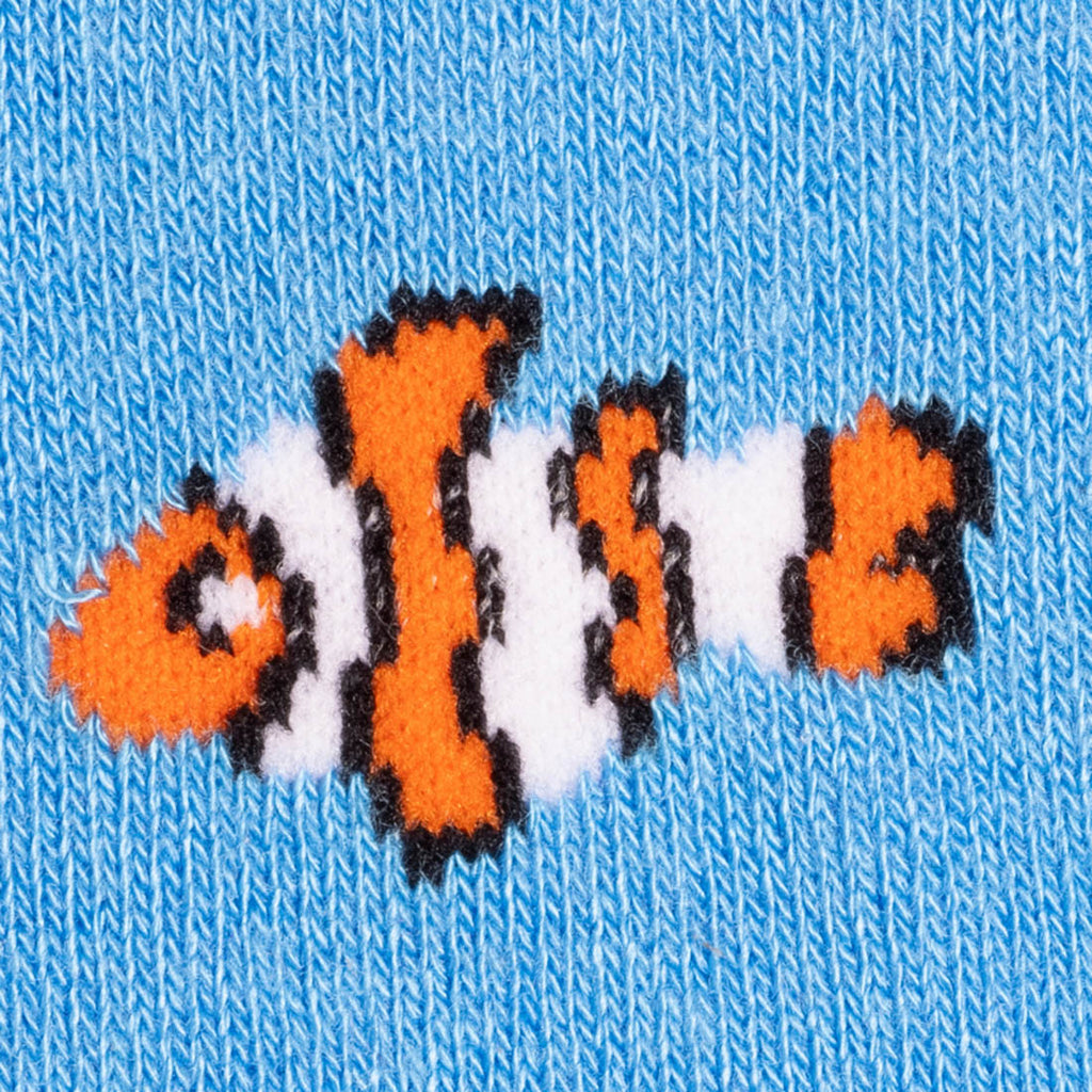 Clown Fish Matching Bamboo Socks for Adults and Children