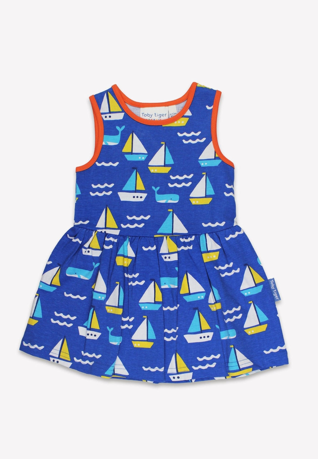Organic St Ives Print Summer Dress