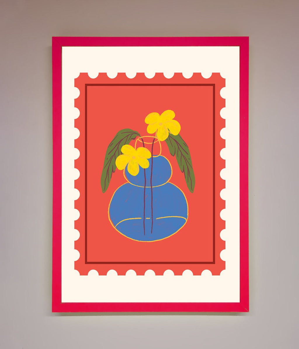 Stamp Plant Framed Wall Art