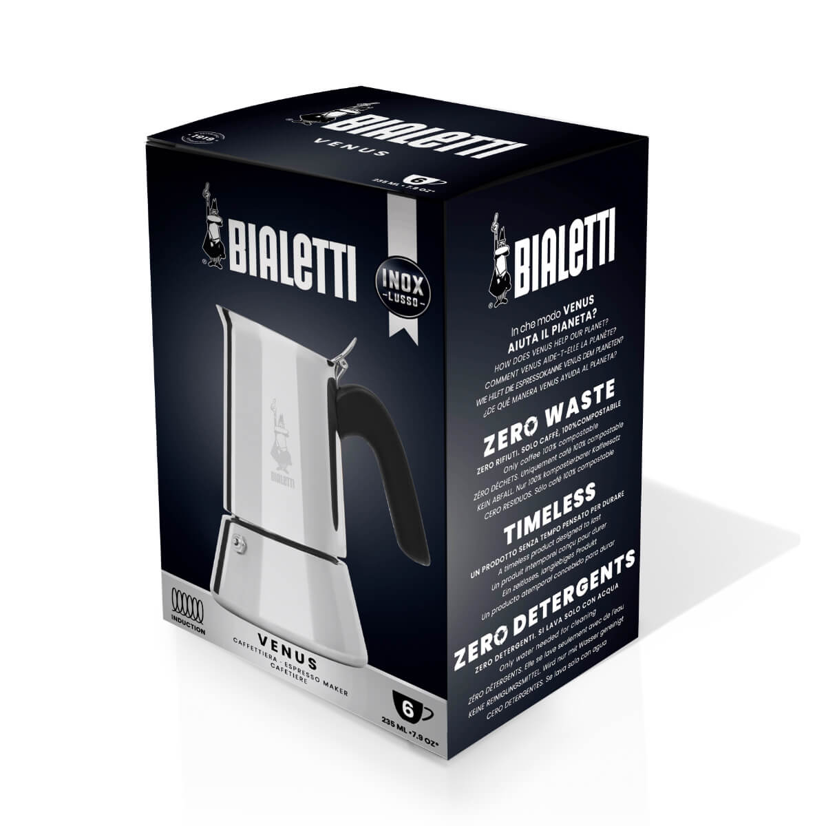 Venus Induction Stovetop Coffee Maker
