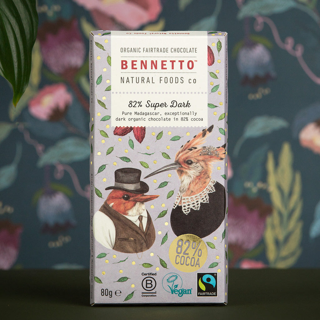 82 Percent Super Dark Madagascar Chocolate Bar