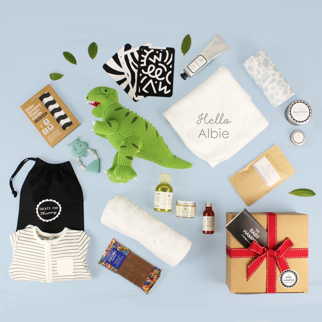 Supreme Baby Boys Luxury Gift Box with Personalisation