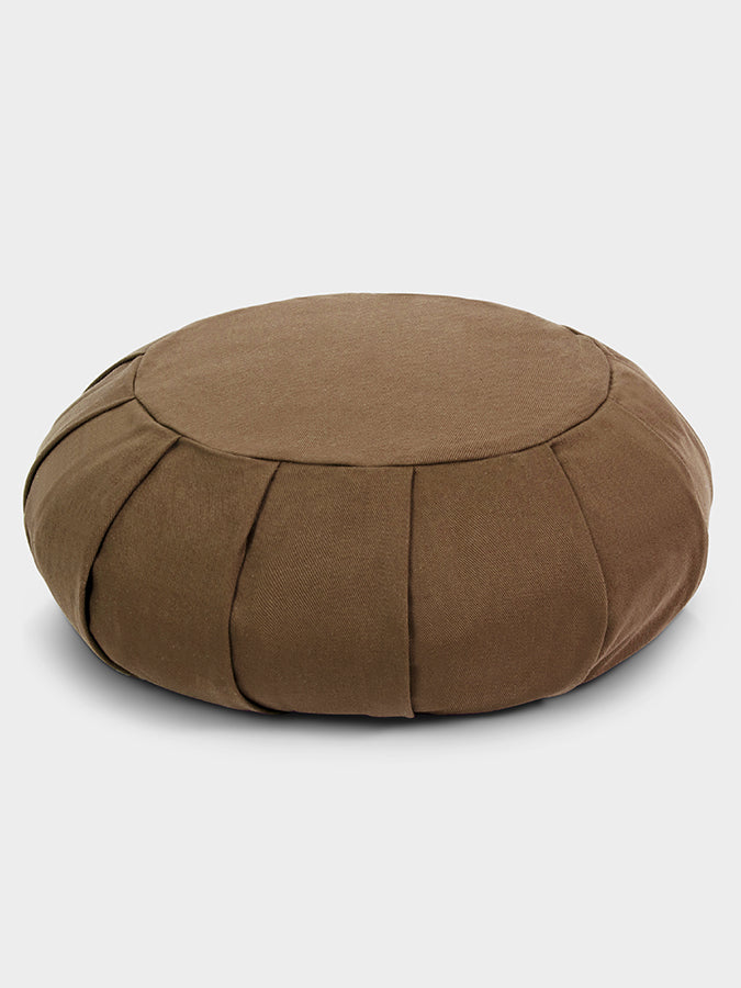 Organic Buckwheat Zafu Round Meditation Cushion