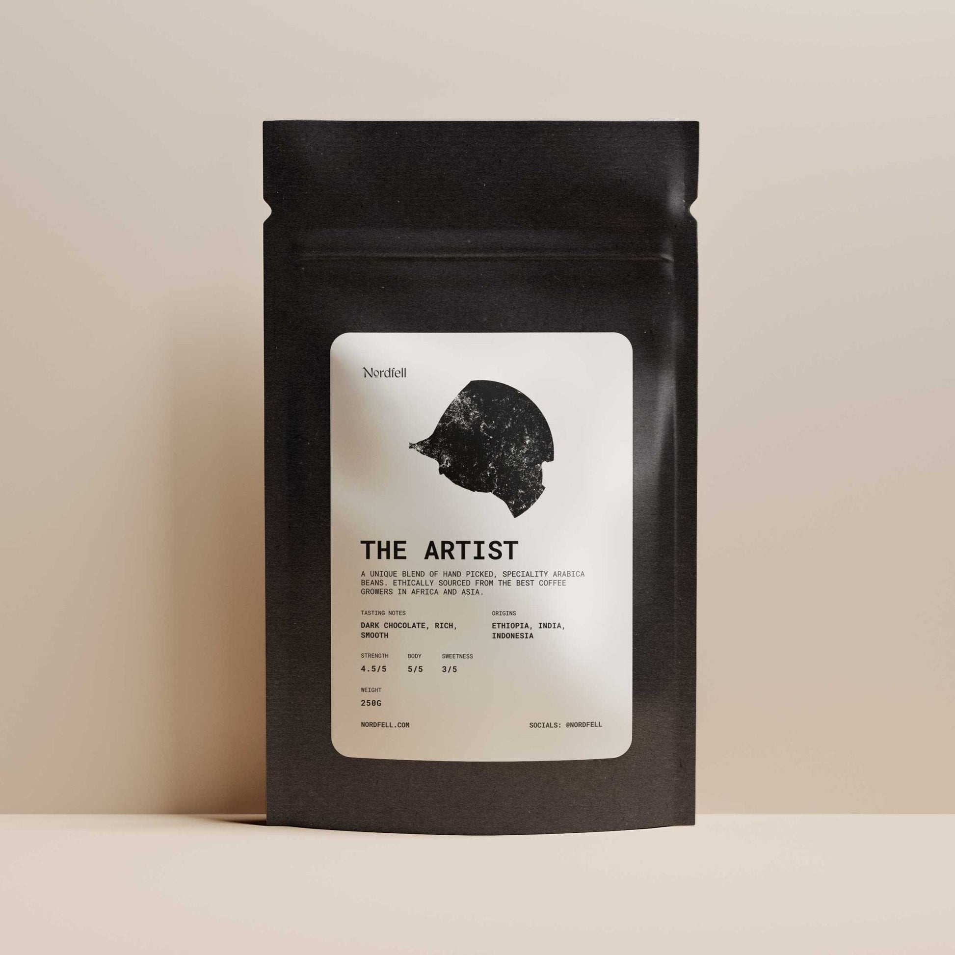 The Artist Single Origin Coffee 250g