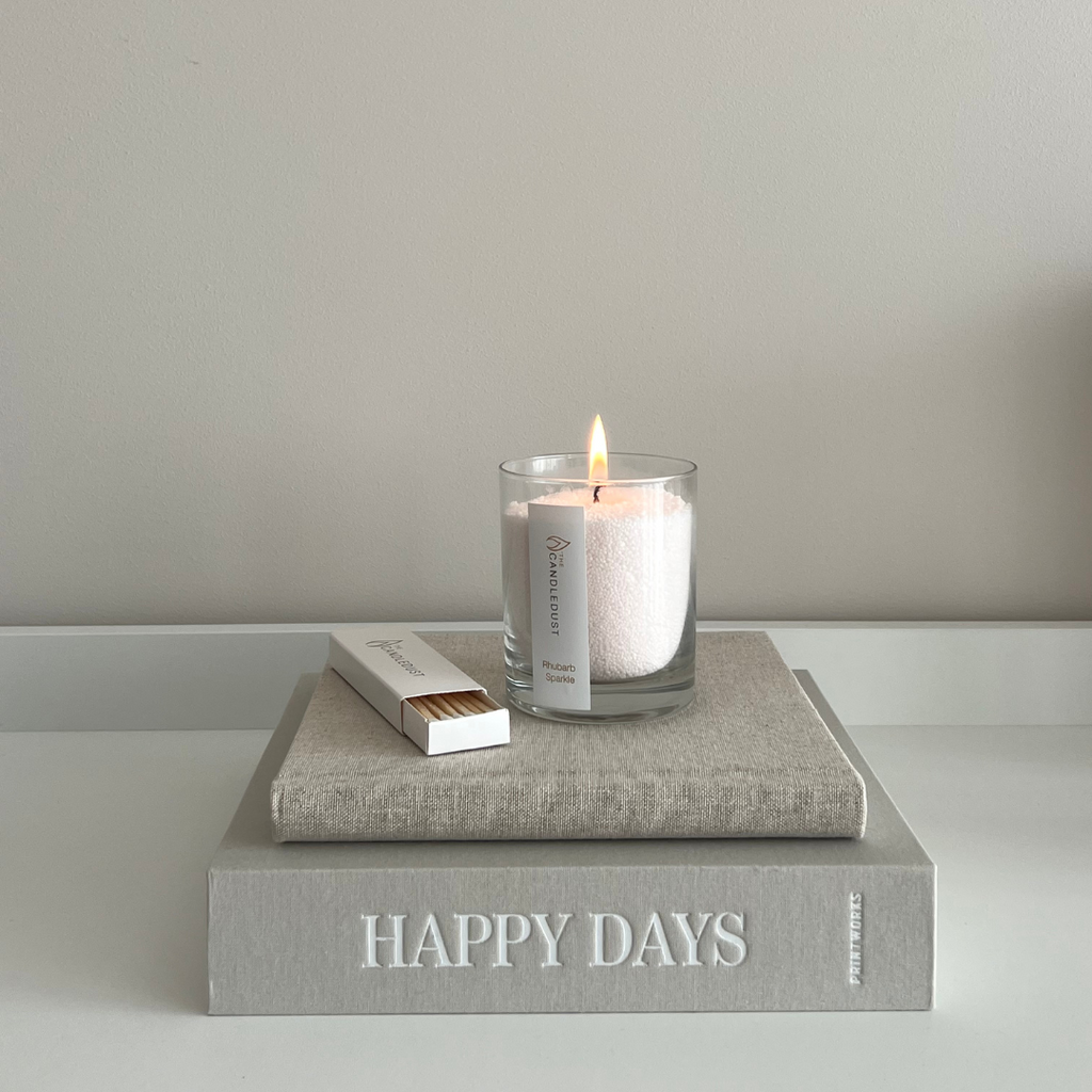 Elegant Scented Candle with Honey & Smoky Notes – Vegan & Toxin-Free by Candledust at www.brixbailey.com
