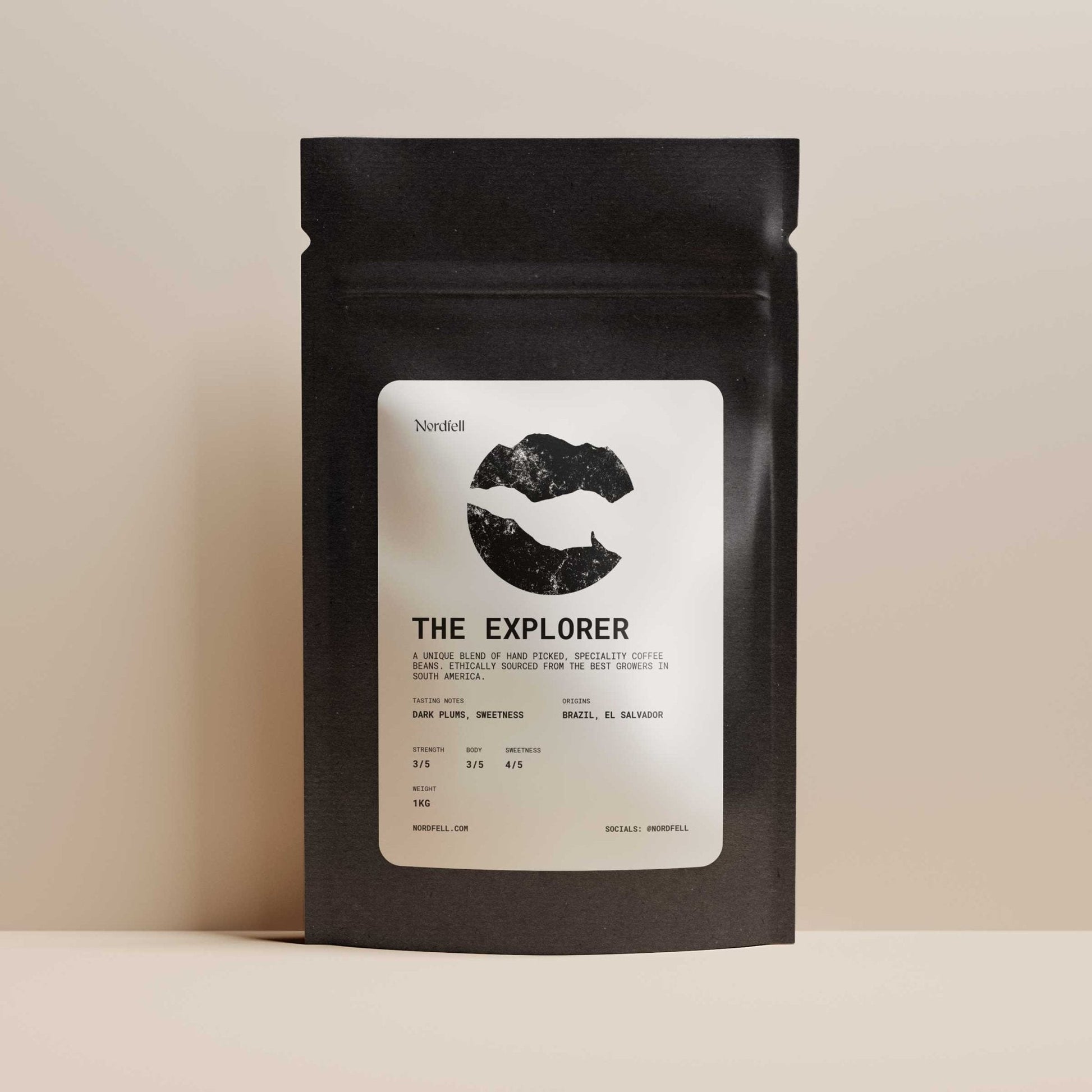 The Explorer Specialty Coffee Beans 1kg