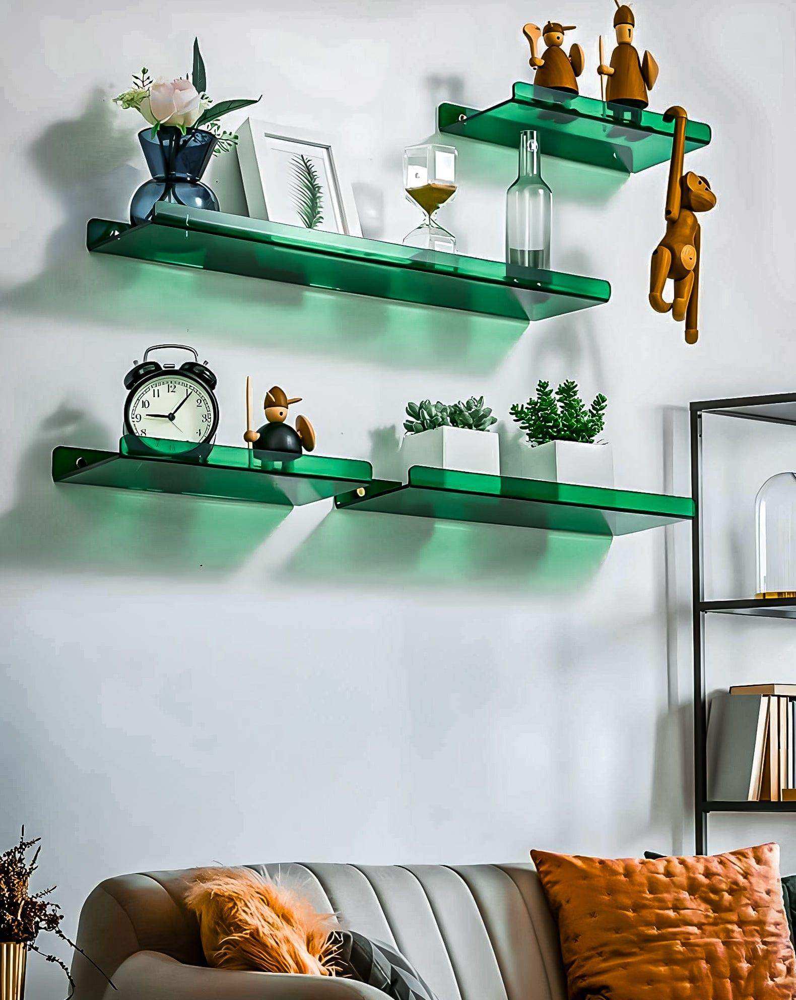 Minimal Acrylic Shelf in 4 Colors and 3 Sizes